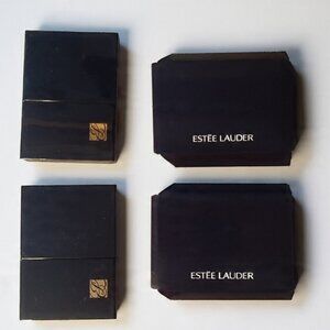 2 Lot of Estee Lauder Signature Eyeshadow Quad 02 Amber Honey